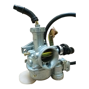 Карбюратор квадроциклу DELTA ALPHA 110 125 кубів дросель 19 мм з краном підсос під трос