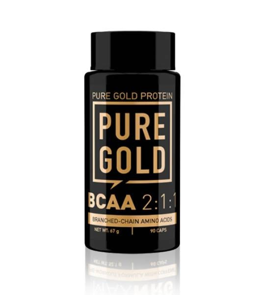 Аминокислоты BCAA Pure Gold Protein BCAA 211 (90 капсул), цена 360