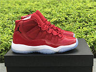 Баскетбольные кроссовки Jordan Retro 11 Red