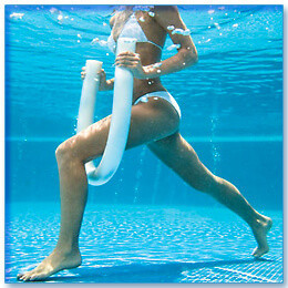 Акванудлс палка для аквафитнеса 150 x 4 cм аквапалка нудлы для плавания и аквааэробики Rolli White - фото 2 - id-p1627265242