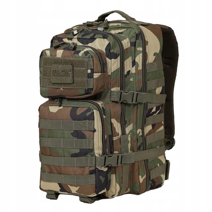 Великий рюкзак Mil-Tec Assault Woodland 36 л 14002220