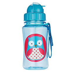 Поїльник Skip Hop Zoo Straw Bottle Сова