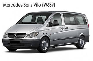 Амортизатор передній Mercedes Vito 639 від 2003г. з двигунами 2.1-3.7, Передні стійки на Вито 639, фото 2
