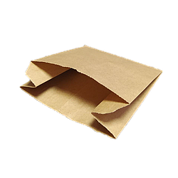 Пакет паперовий крафт (Картопля фрі,макарун) 110х110 /100шт.