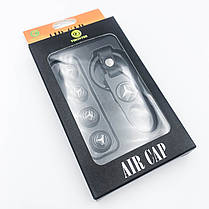 Захисні ковпачки на ніпеля Mercedes-Benz (Мерседес) c брелоком Чорні Антивандальні, фото 3