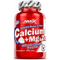Мінеральний комплекс AMIX CALCIM + MG & ZN 100 таблеток