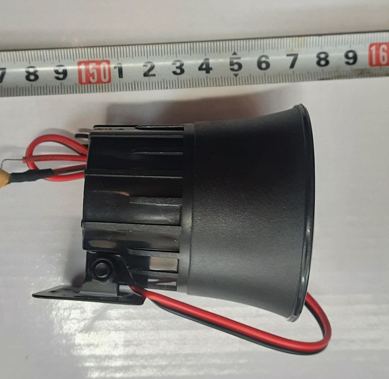 Сирена (дзвін) для сигналізації Cyclone S-72 1-tone 20w mini, фото 1