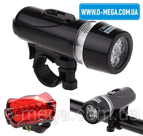 Велоліхтар FY-812-5LED, STOP-5LED
