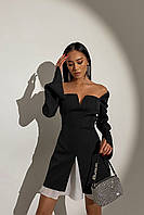Платье Jadone Fashion Палома XS черное