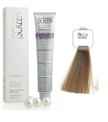 Крем-фарба без аміаку Screen Purease Color Cream 7N (7.0) 100 мл, фото 1