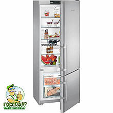 Двокамерний холодильник Liebherr CNPes 4613 нержавійка б/у з Німеччини