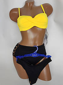 ОПТ Купальник тройка два плавок Z.Five 86162 жовтий на 42 44 46 48 50 розмір