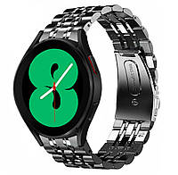 Металлический ремешок Primolux Steel Link для часов Samsung Galaxy Watch 4 40mm SM-R860 / SM-R865 - Black