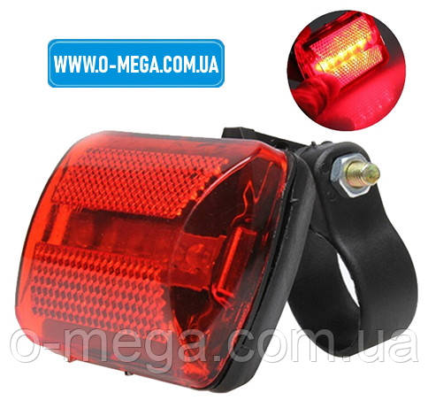 Велосипедний ліхтар + кріплення STOP BSK-2279, 0023-5LED