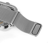 Чоловічий красивий чоловічий наручний годинник Forsining з металевим ремінцем Срібні, фото 3