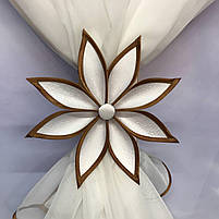Красива фіранка дитяча ALBO 200x160 cm Коричнева (KU-176-13), фото 3