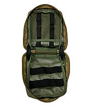 Аптечка військова Підсумок медичний, тактична аптечка Novator PM-1 Cordura (Khaki) армійська аптечка, фото 3