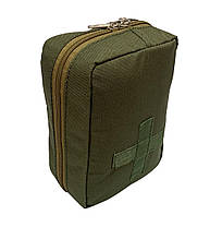 Аптечка військова Підсумок медичний, тактична аптечка Novator PM-1 Cordura (Khaki) армійська аптечка, фото 3