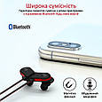 Навушники Promate Fluid Bluetooth Red (Уцінка) (ch_fluid.red), фото 6