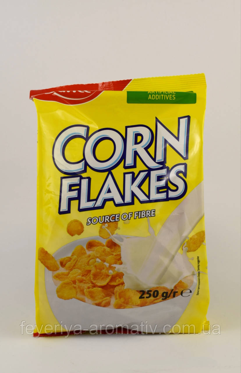 Кукурузные хлопья Sante Corn Flakes 250 г Польша - фото 1 - id-p1625924780