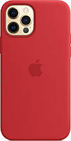 Оригинальный чехол Apple Silicone Case with MagSafe (PRODUCT) Red для iPhone 12 Pro Max MHLF3ZM\A