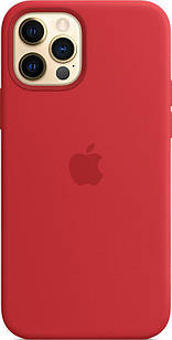 Оригінальний чохол Apple Silicone Case with MagSafe (PRODUCT) Red для iPhone 12 Pro Max MHLF3ZM\A