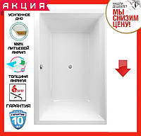 Ванна 190x120 см акриловая прямоугольная Excellent Crown Lux WAEX.CRO19WH