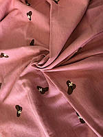 Льон рожевий з вишивкою Італія