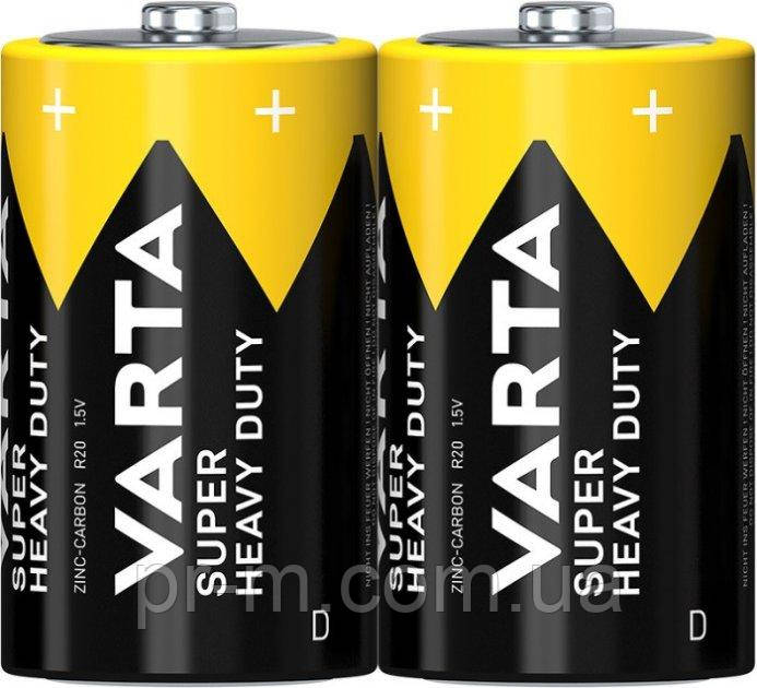 Батарейка VARTA R20, Польща 24шт/уп (ціна за 2шт/пара)