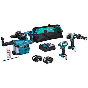 Набор инструментов Makita DLX3154TX1 (DDF486, DTD153, DHR243)