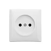 Розетка без з/з LXL TERRA 2210 біла