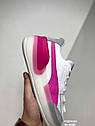 Eur36-46 КРОСІВКИ Пума Puma CLYDE Pink Hardwood біло рожеві баскетбольні кросівки, фото 9