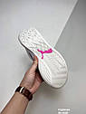 Eur36-46 КРОСІВКИ Пума Puma CLYDE Pink Hardwood біло рожеві баскетбольні кросівки, фото 5