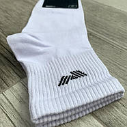 Шкарпетки чоловічі спортивні демісезонні бавовна Класик, Черкаси, 7В-07, 27 розмір, білі, 04105, фото 2