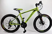 Велосипед Phoenix Mauntin 24"  подростковый 12 рама 2021 салатовый