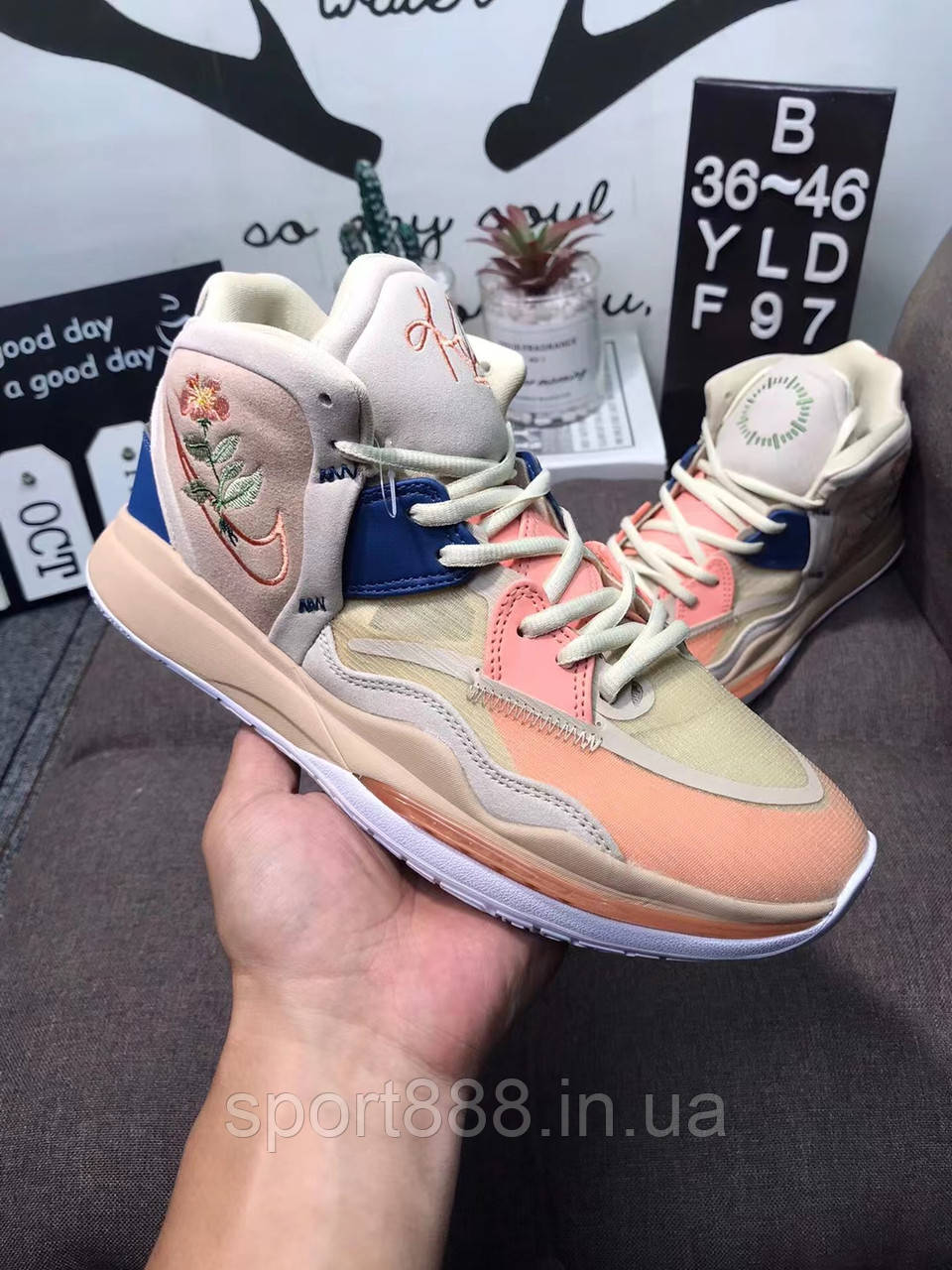 Eur36-46 Nike Kyrie 8 Floral Кайрі баскетбольні кросівки