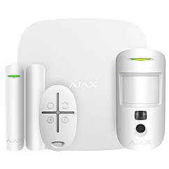 Ajax StarterKit Cam Plus (8EU) UA white сигналізація для приватного будинку