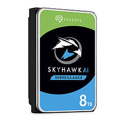 Жорсткий диск 8TB Seagate SkyHawk AI ST8000VE001 для відеоспостереження