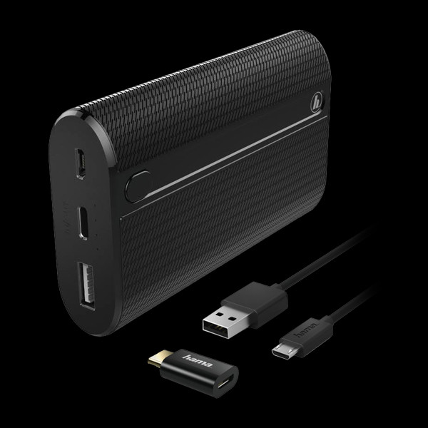 HAMA Power Pack X7 7800 mAh Black (00178982) Power Bank Повербанк