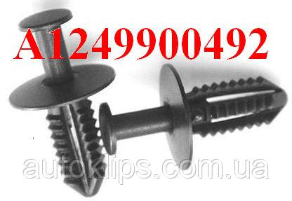 Кліпса кріплення W168 W169 W177 W164 W166 W204 W205 W210 W211 W212 W213 W221 W222 W245 W246 W639 W447 W464 W906, W907, A1249900492, фото 1