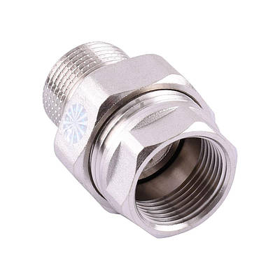Згін американка пряма PROFESSIONAL 1/2" нікель QP160