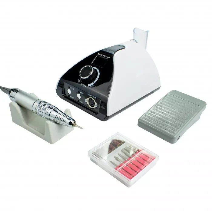 Фрезер для манікюру Nail Master ZS-711 65 Вт 45000об/хв машинка для нігтів, апаратний манікюр потужний фрезер, фото 1