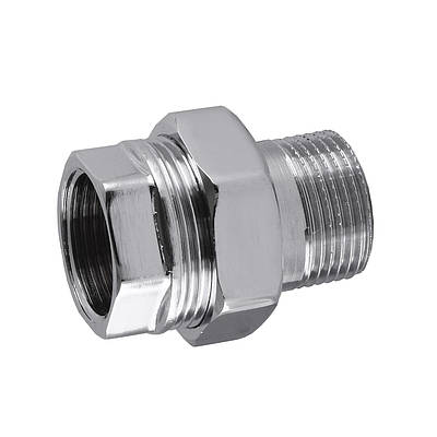 Згін американка пряма Solomon 1/2" хром 1620