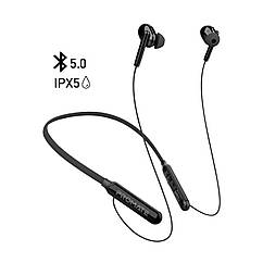 Навушники Promate Quartz Bluetooth 5 IPX5 Black (Уцінка) (ch_quartz.black)