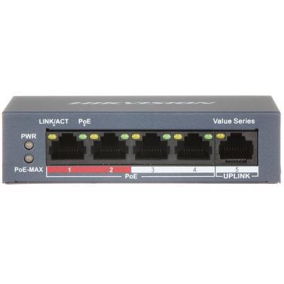 Комутатор мережевий Hikvision DS-3E0105P-E/M(B), фото 1