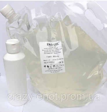 Купить Гель жидкий ECO GEL для УЗИ (белый) 5 л, цена 370 ₴ — Prom.ua ...