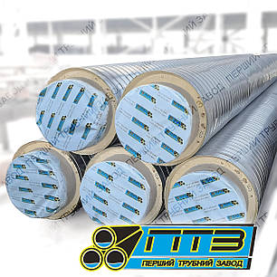 Труба теплоізольована Ø32/90 в оцинкованому (СПІРО) оболонці, фото 1