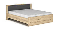 Кровать двуспальная Доминика 1400 (без ламелей) Мебель-Сервис 1648х2044х850 мм