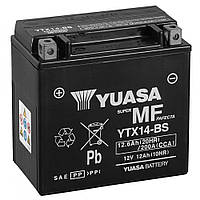 Mото аккумулятор Yuasa MF VRLA 12.6ah YTX14-BS (сухозаряженный)