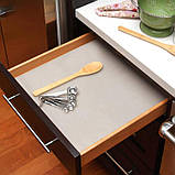 Коврик антиковзання для кухонних ящиків 120х50 см Салатовий, фото 8